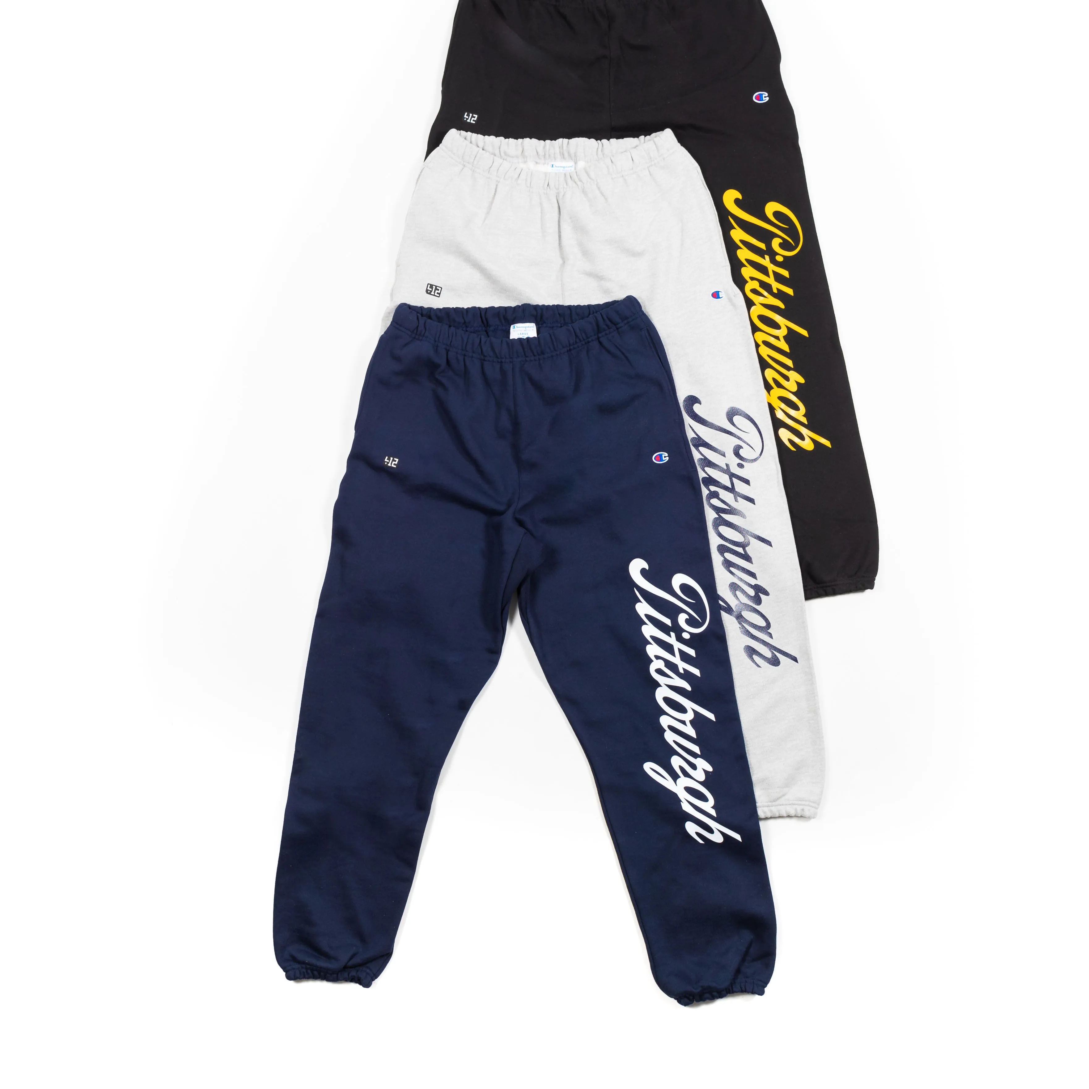 412® Script Reverse Weave Sweatpants