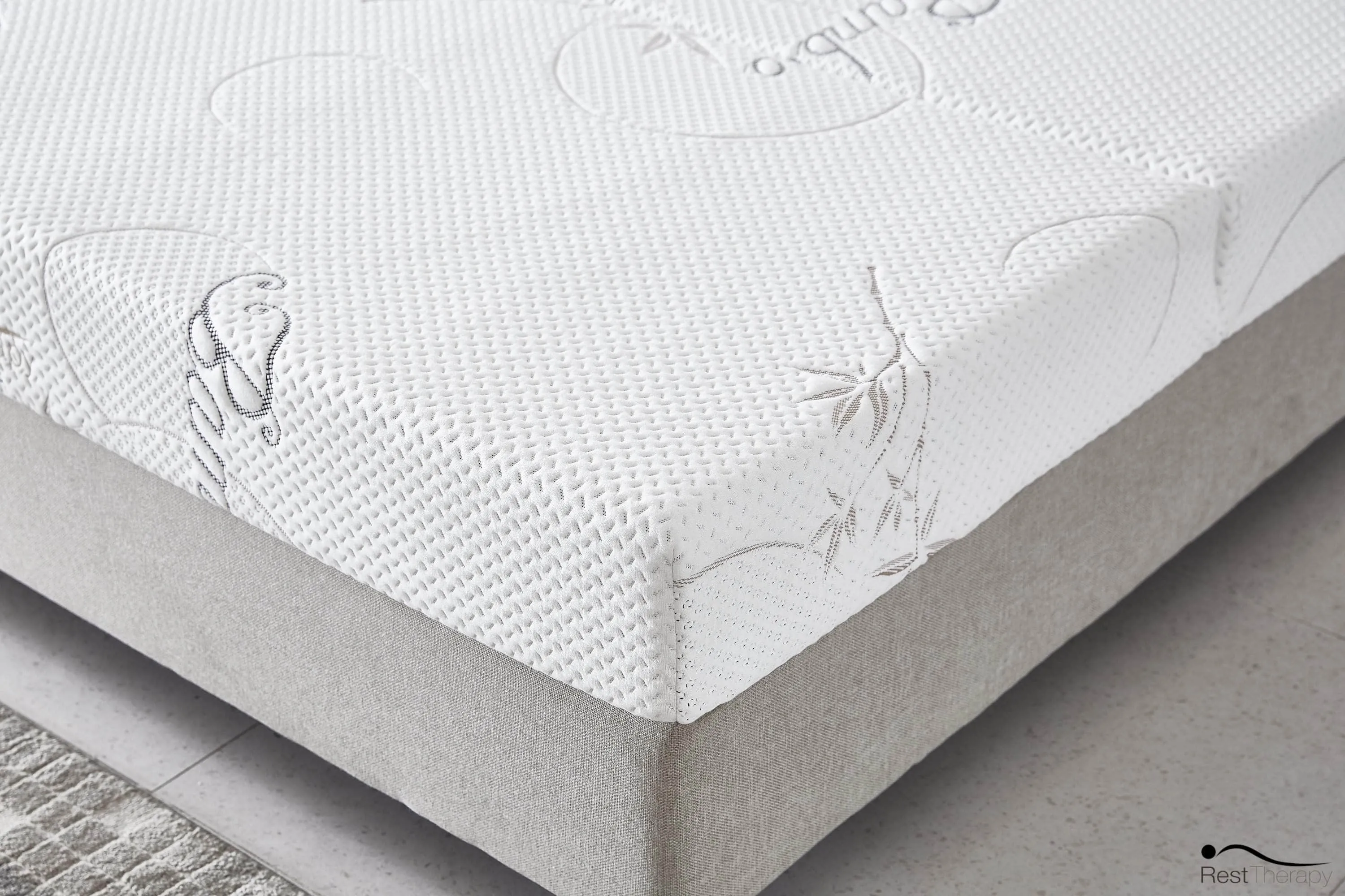 6 Inch Exhilarate Tri Fold Bamboo Cool Gel Memory Foam Mattress - Available in 3 Sizes