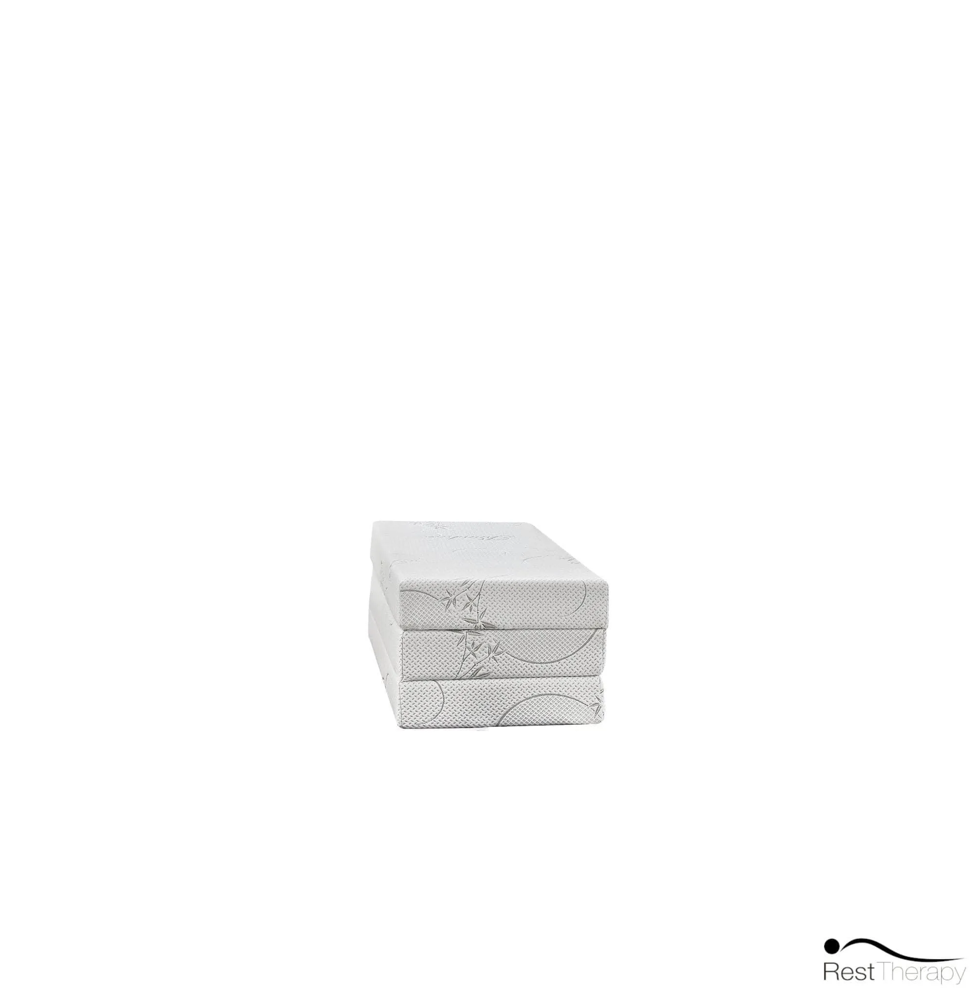 6 Inch Exhilarate Tri Fold Bamboo Cool Gel Memory Foam Mattress - Available in 3 Sizes