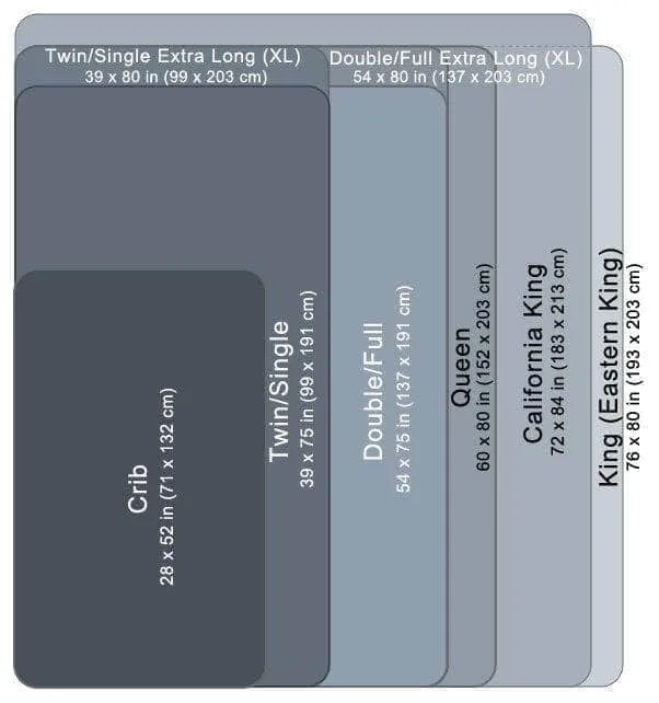 6 Inch Exhilarate Tri Fold Bamboo Cool Gel Memory Foam Mattress - Available in 3 Sizes