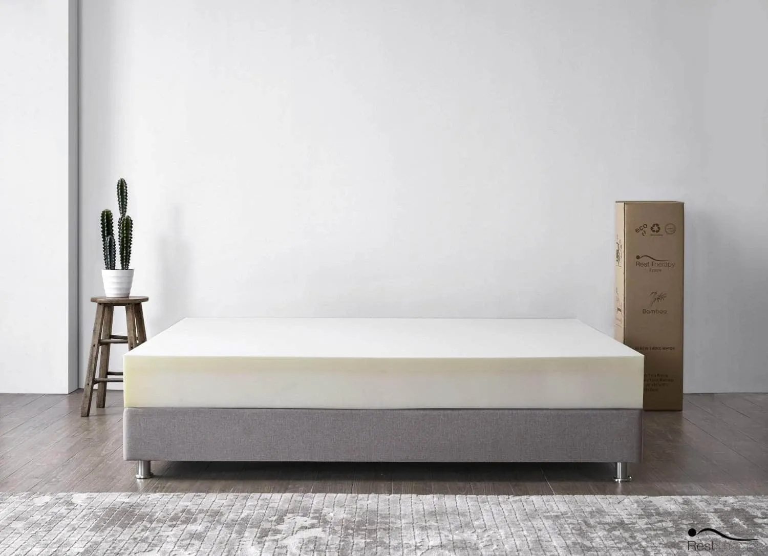 8 Inch Serenity Bamboo Memory Foam Mattress - Available in 4 Sizes