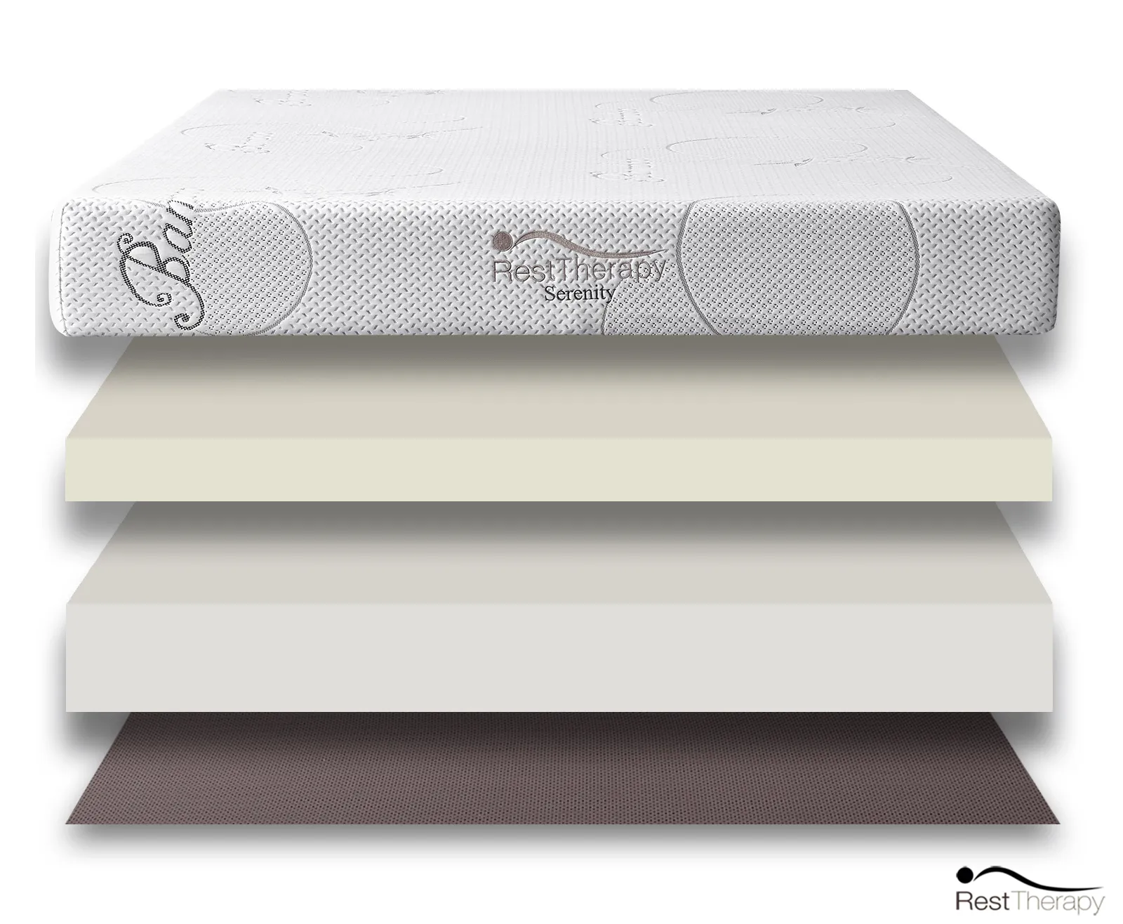 8 Inch Serenity Bamboo Memory Foam Mattress - Available in 4 Sizes