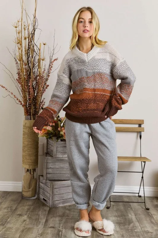 AD102 - MULTI OMBRE SWEATER