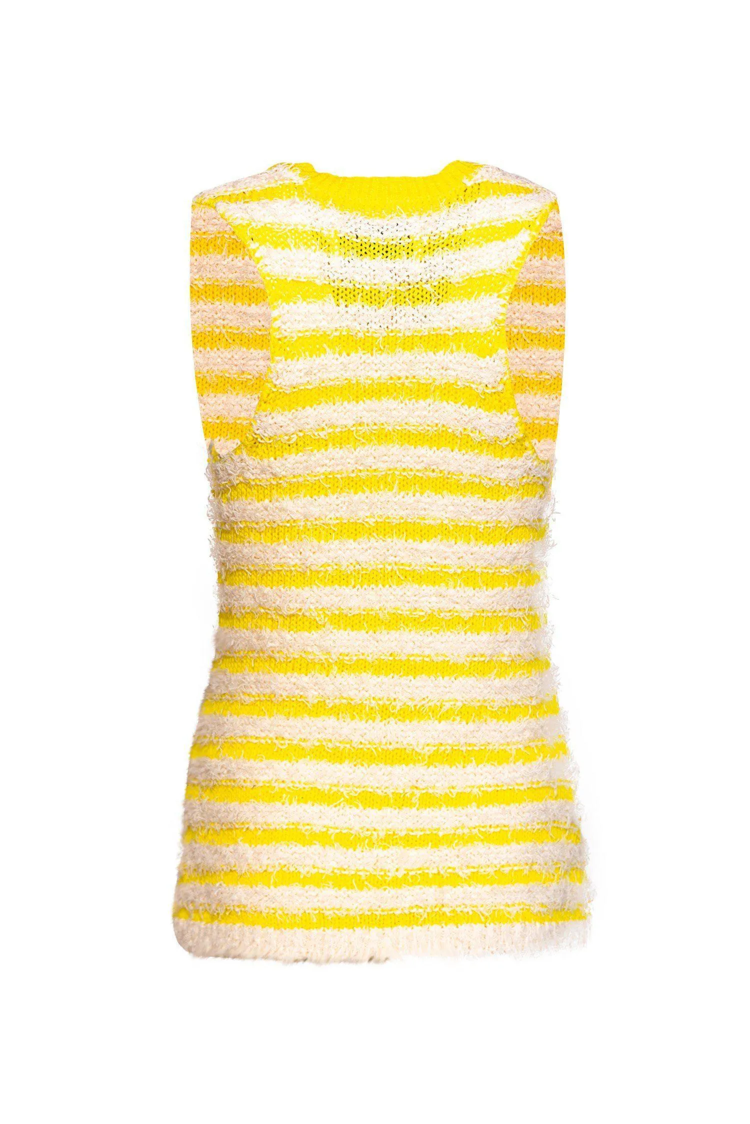 Aiko - Yellow Stripe Sweater Sz M