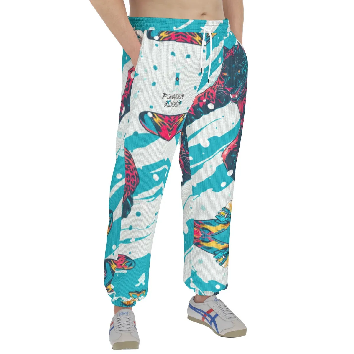 All-Over Print Men'S Thick Sweatpants powder addict