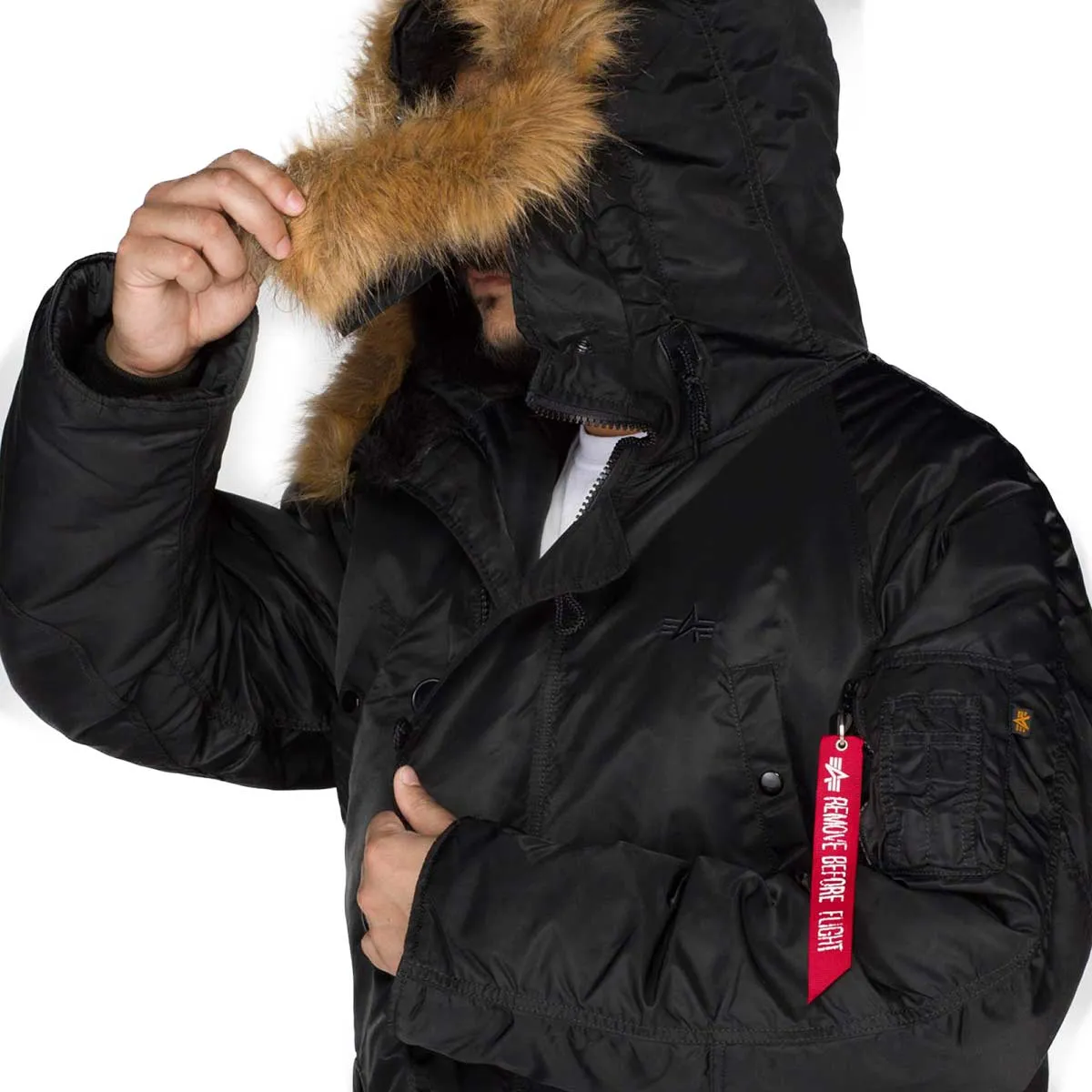 Alpha Industries N3B Hooded Parka Black