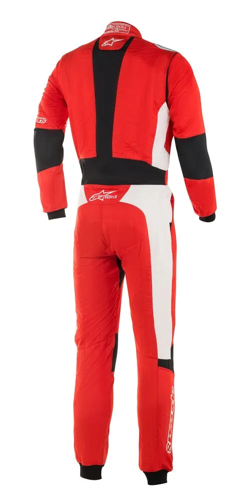 ALPINESTARS 3354020_32_52 GP TECH v3 Racing suit, FIA 8856-2018, red/white, size 52