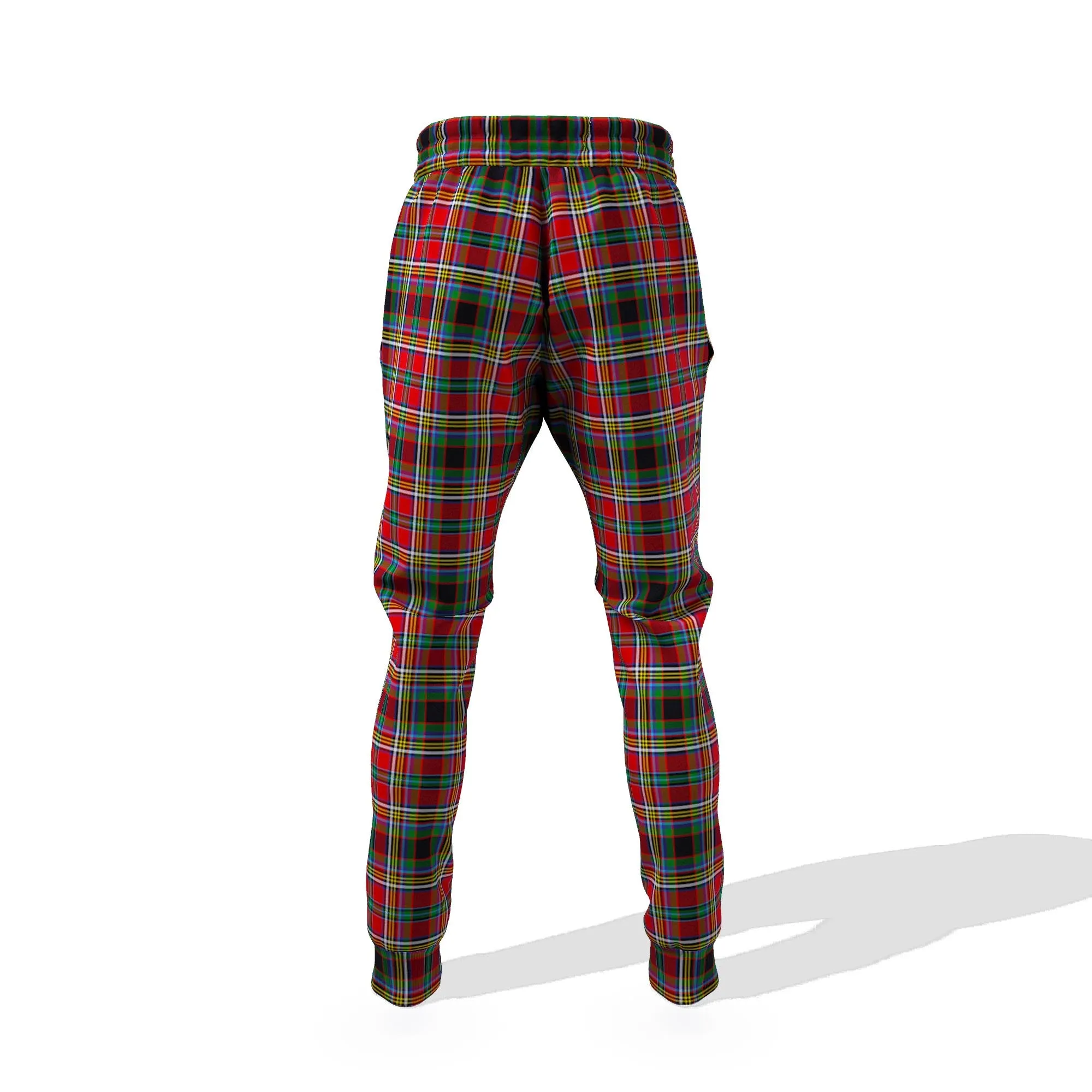 Anderson of Arbrake Tartan Joggers Pants with Family Crest