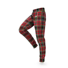 Anderson of Arbrake Tartan Joggers Pants with Family Crest