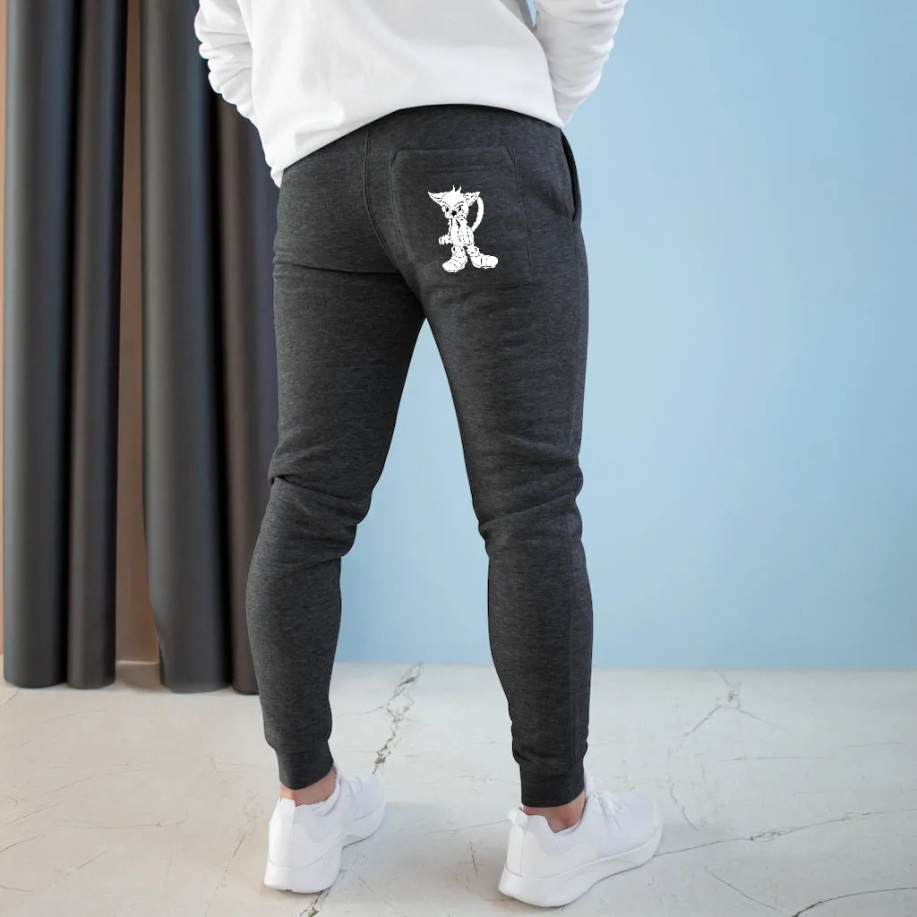 Angry Cat Premium Fleece Joggers