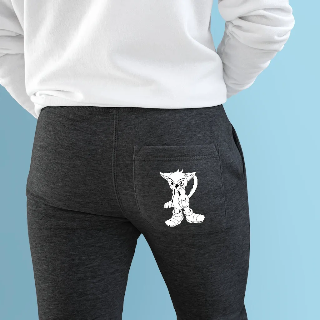 Angry Cat Premium Fleece Joggers