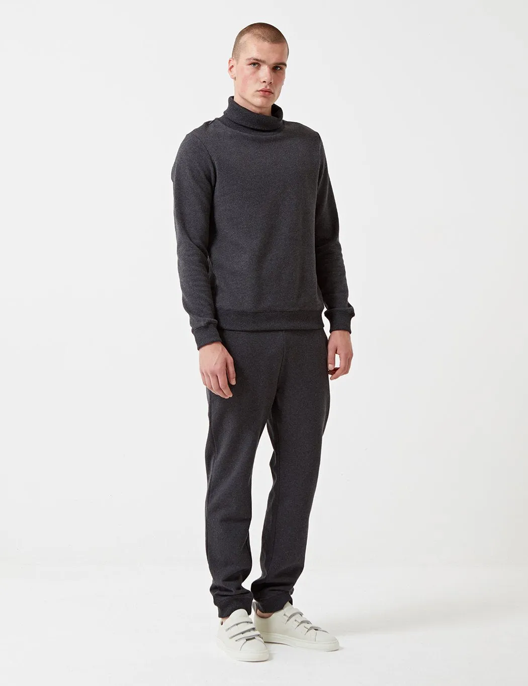 A.P.C. Lad Sweatpants - Anthracite Black