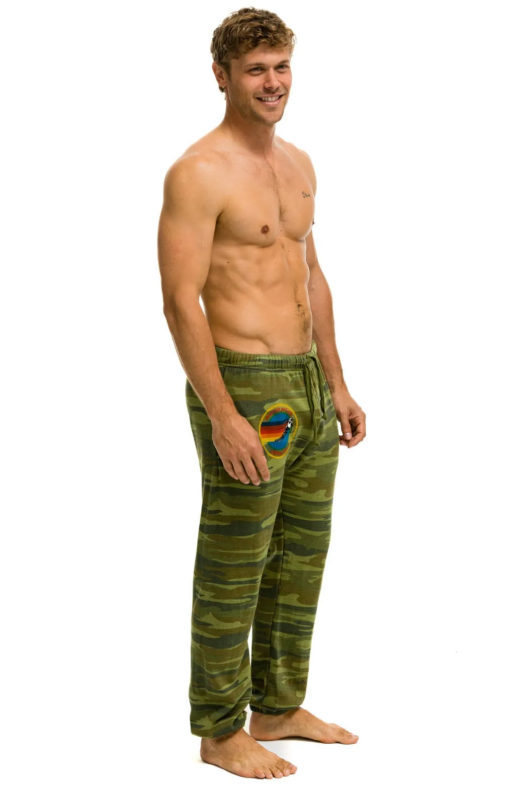 AVIATOR NATION ASPEN SWEATPANTS - CAMO