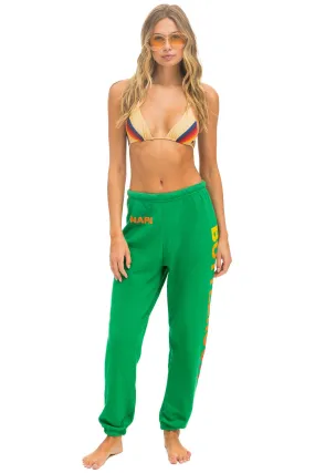 AVIATOR NATION BOTTLEROCK 2024 SWEATPANTS - KELLY GREEN