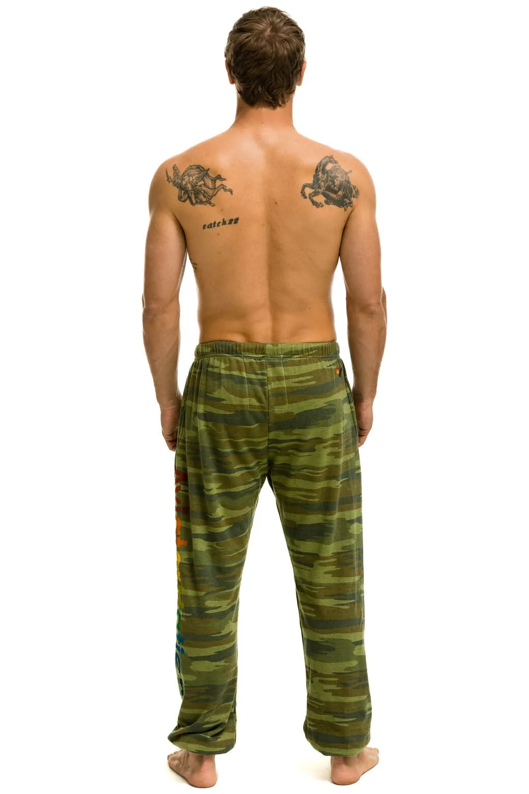 AVIATOR NATION VAIL SWEATPANT - CAMO