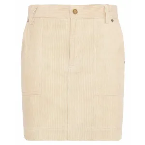 Barbour Anya Ladies Mini Skirt - White Pepper