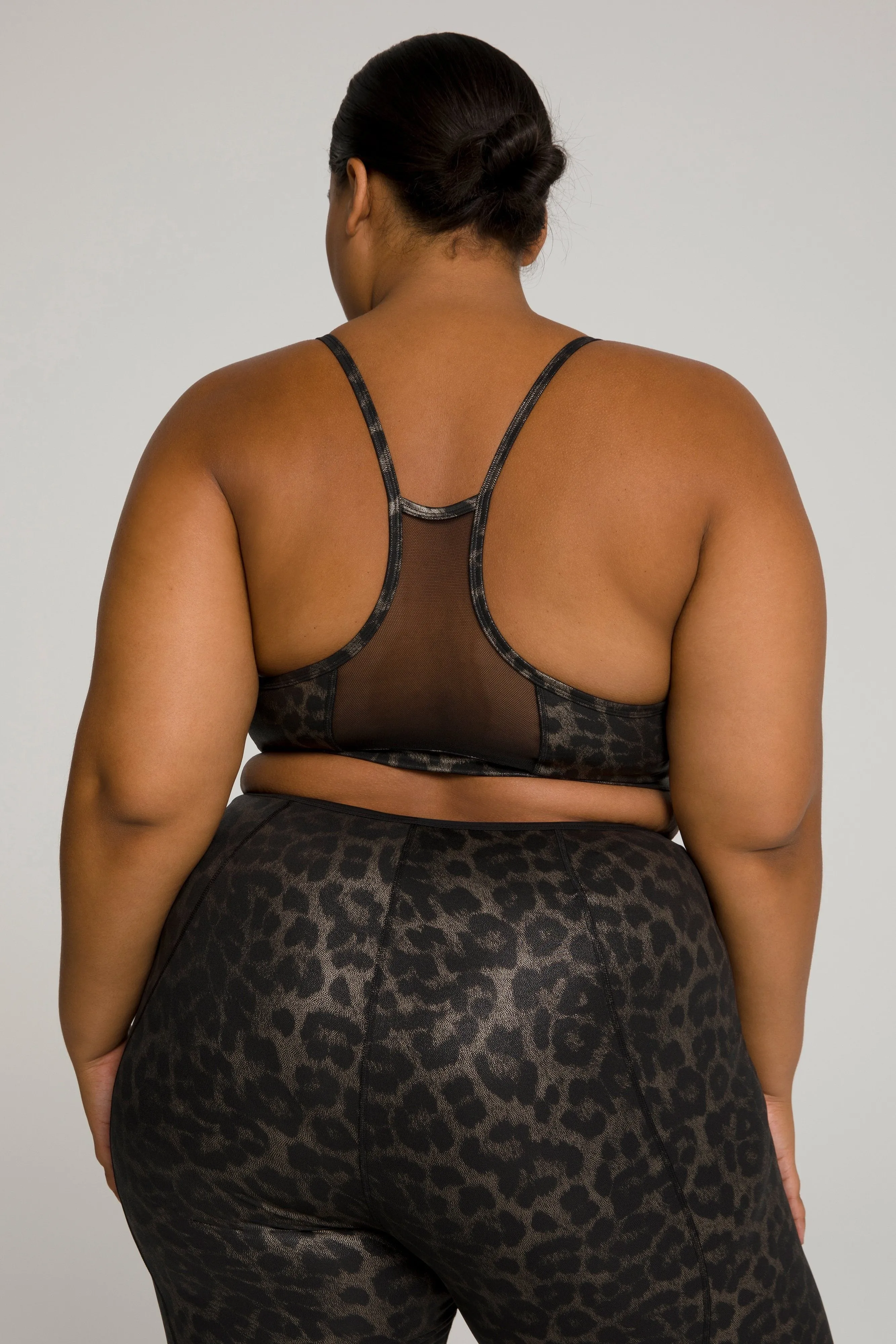 BARELY THERE BRA | GUILDED LEOPARD001