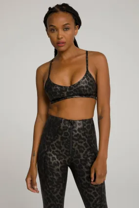 BARELY THERE BRA | GUILDED LEOPARD001