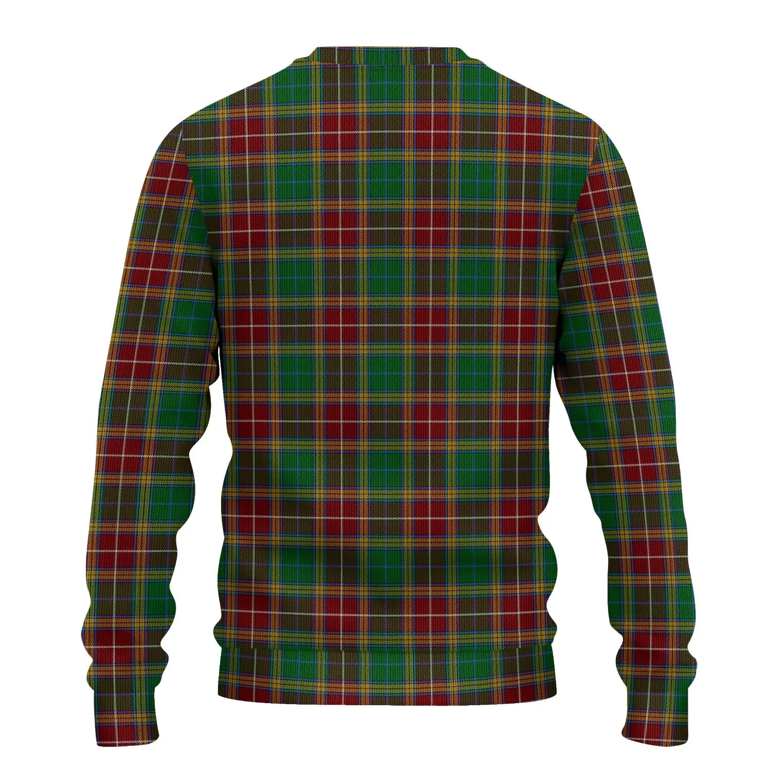 Baxter Tartan Ugly Sweater with Family Crest