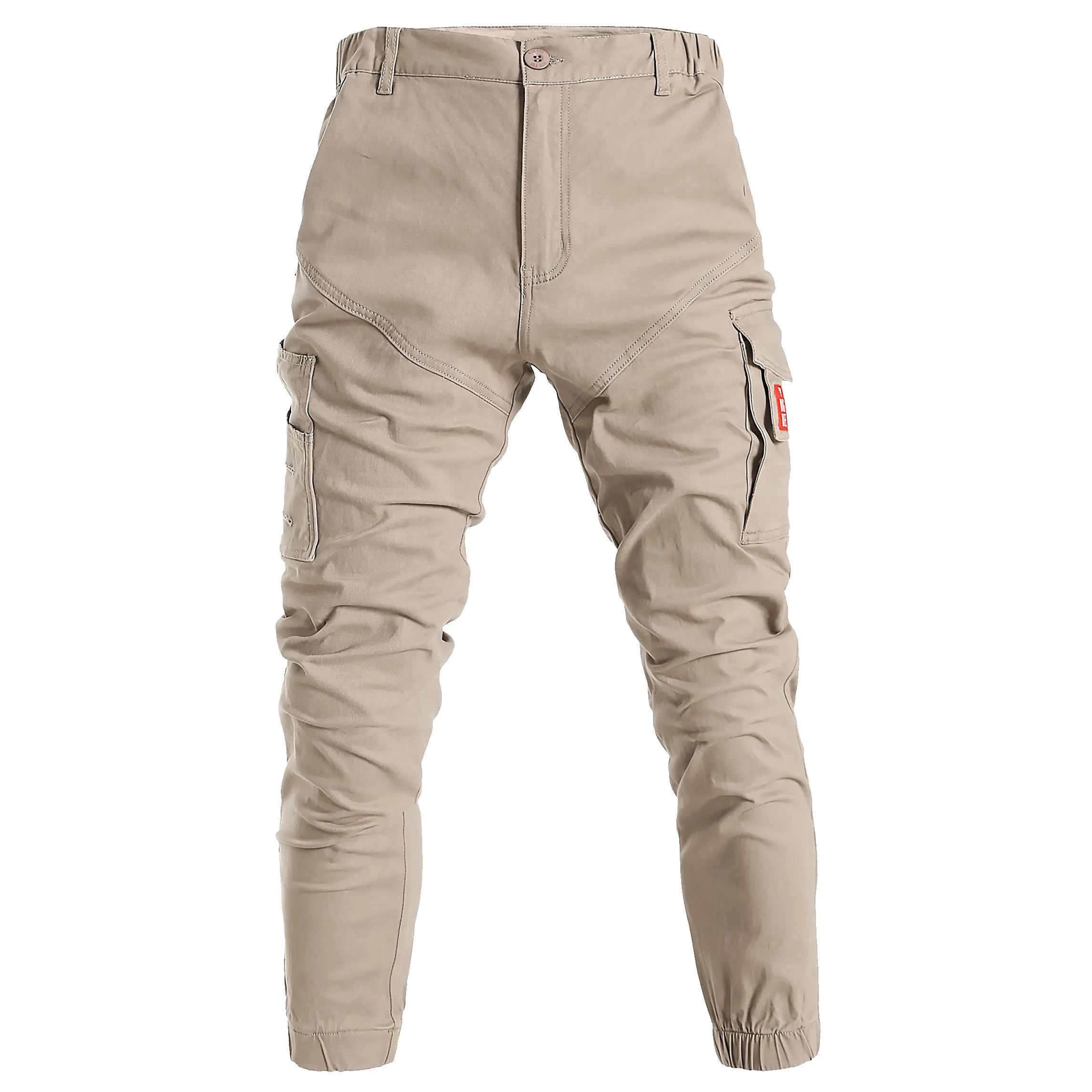 Big Bee ELITE Work Pants, Cuffed Cargo Trousers