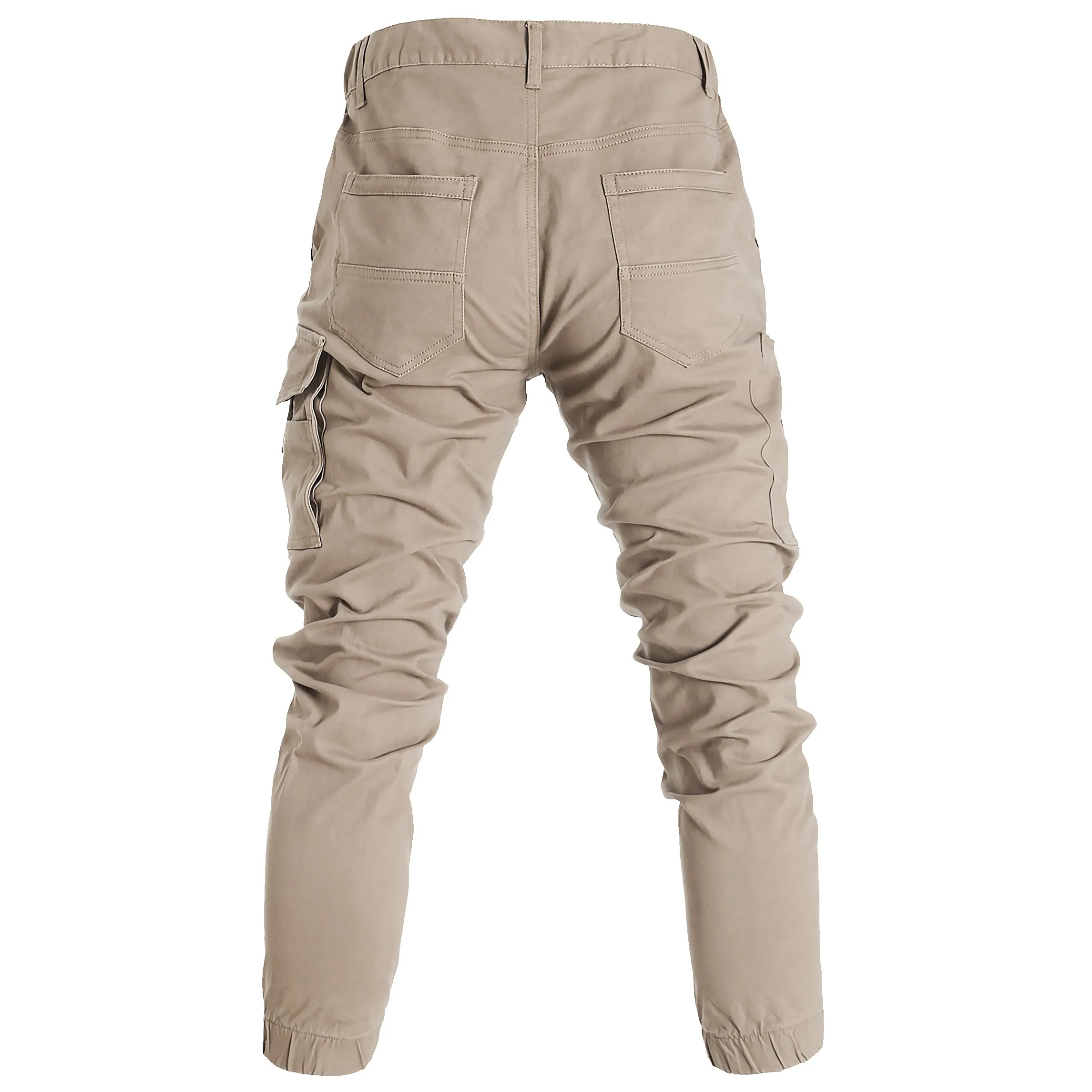 Big Bee ELITE Work Pants, Cuffed Cargo Trousers