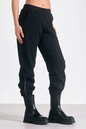 Black Jogger Sweatpants