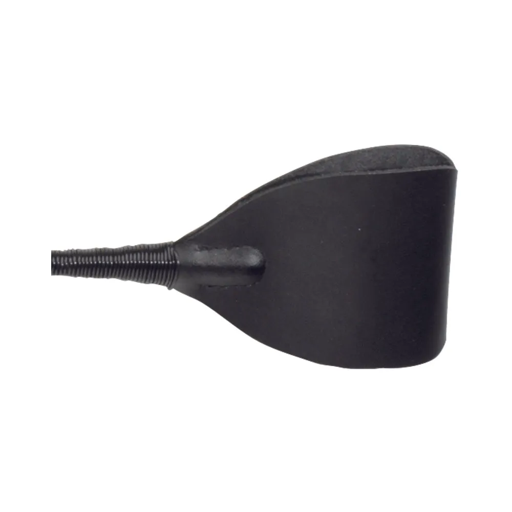 Black Leather Riding Crop