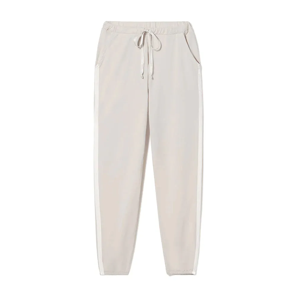 Blair French Terry Sweat Pant With Satin Trim, PJ Harlow