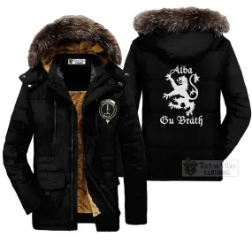 Blane Family Crest Parka Jacket Lion Rampant Alba Gu Brath Style