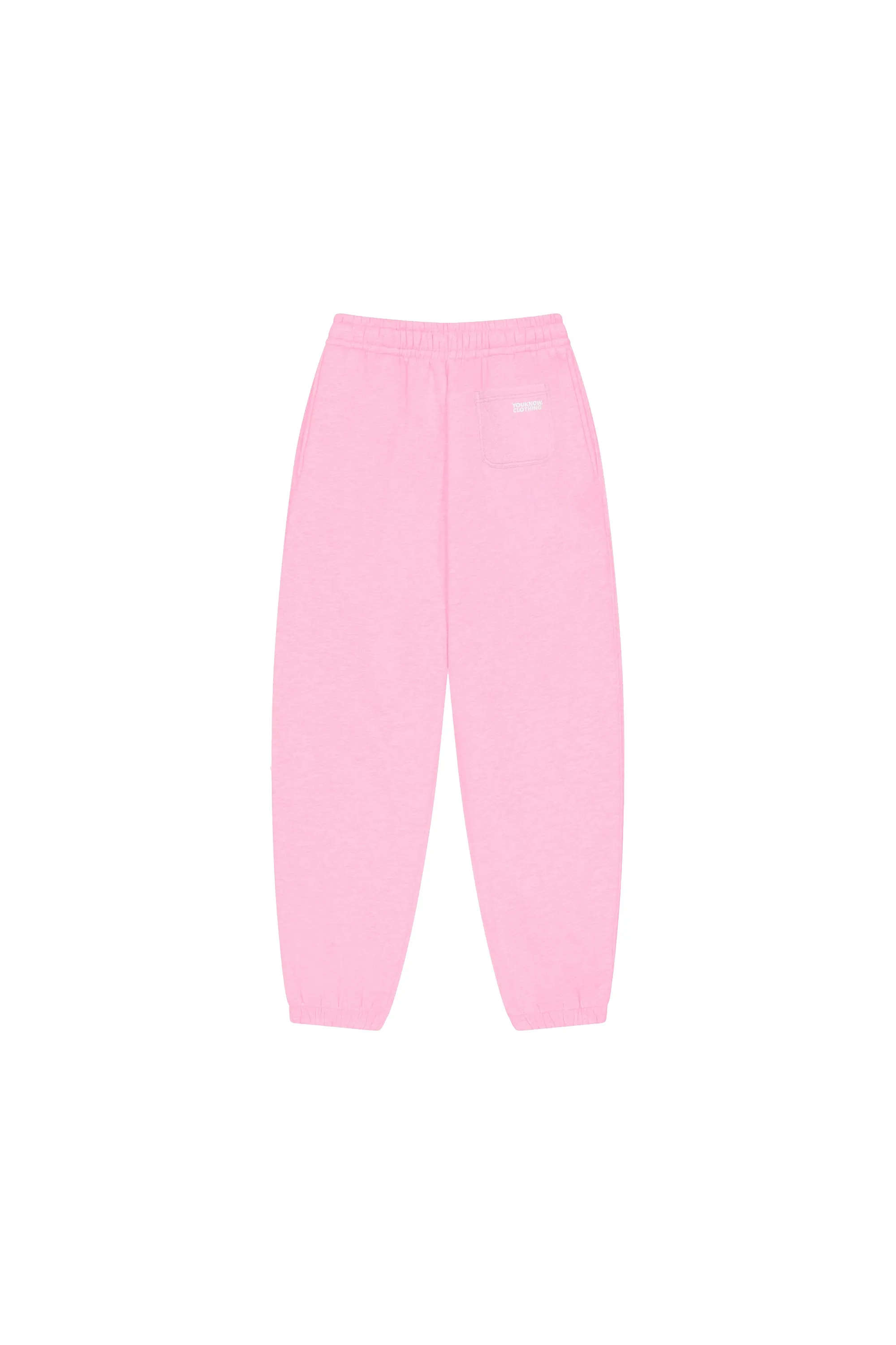 BLOCK CUFFED SWEATPANTS | PINK