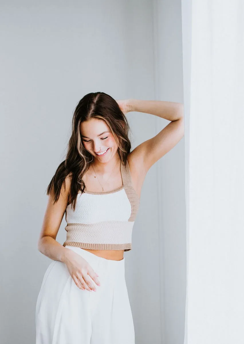 Block It Out Sweater Tank