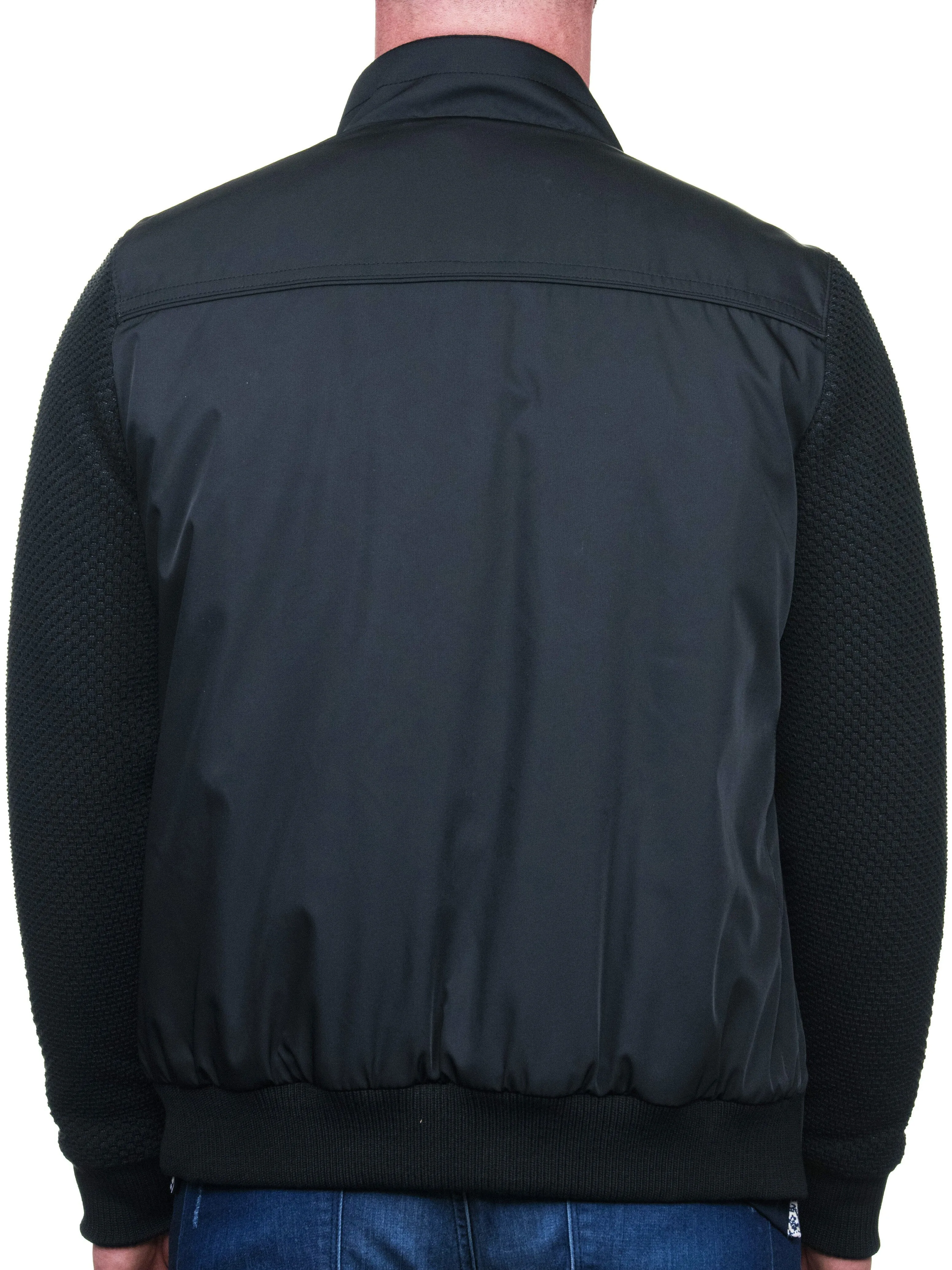 Bomber Knitted Black