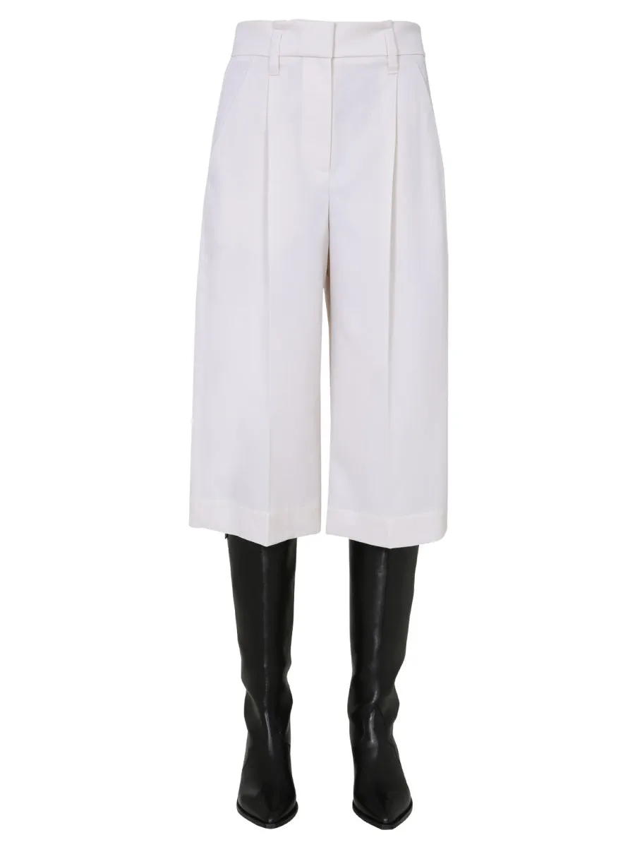 Brunello Cucinelli Cropped Culottes