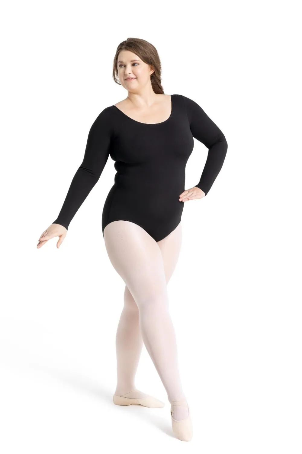 CAPEZIO CC450 WOMEN LONG SLEEVE LEOTARD