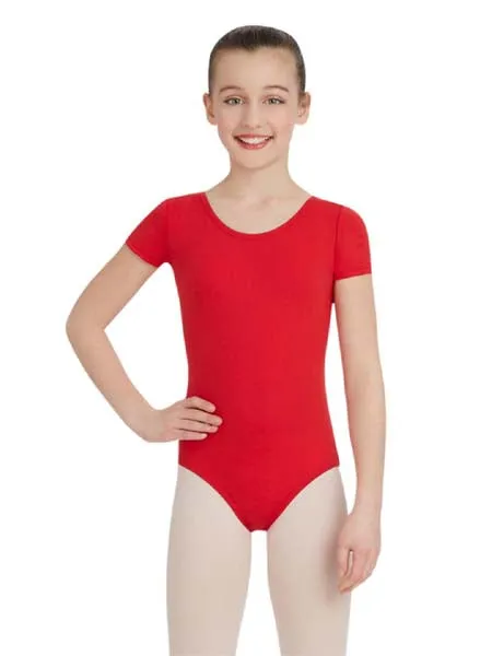 Capezio TB132C Short Sleeve Leotard Child