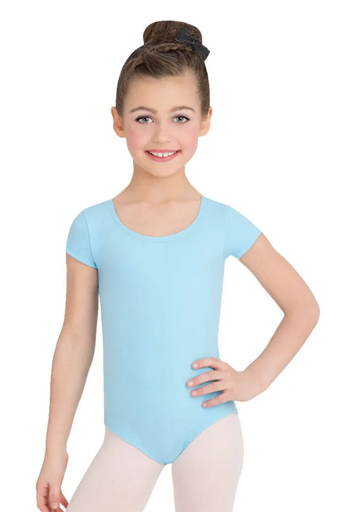 CAPEZIO TB132C SHORT SLEEVE LEOTARD