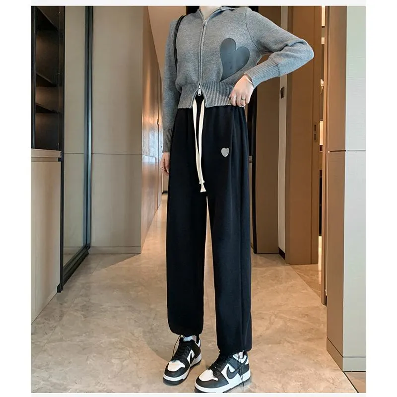 Casual Banana-Shaped Plus Sports Loose Fit Sweatpant