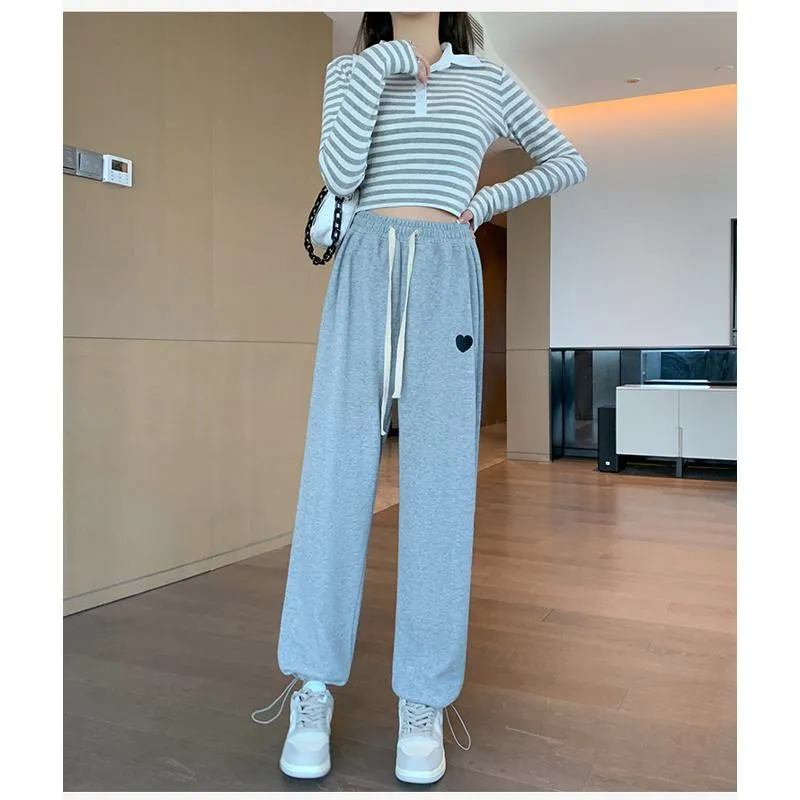 Casual Banana-Shaped Plus Sports Loose Fit Sweatpant