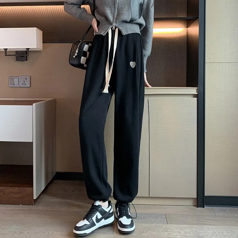 Casual Banana-Shaped Plus Sports Loose Fit Sweatpant