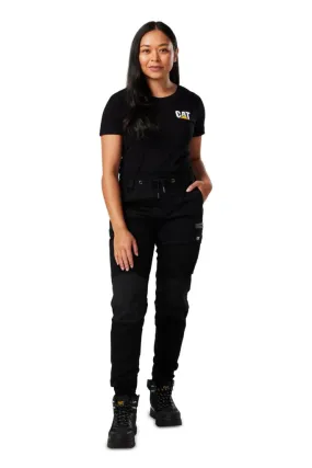 CAT Women's Cuffed Dynamic Pant - Black