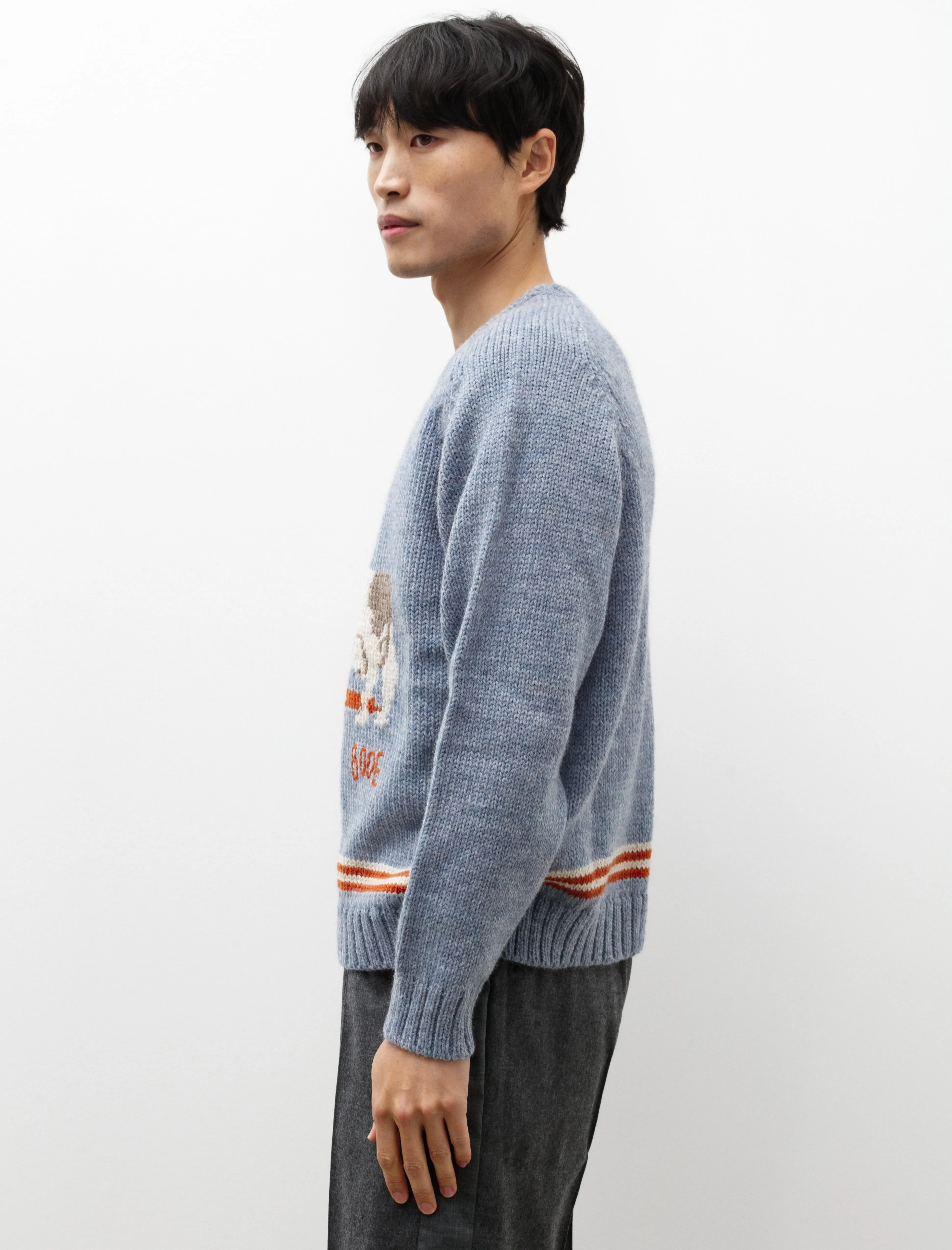 Cattle Sweater Blue