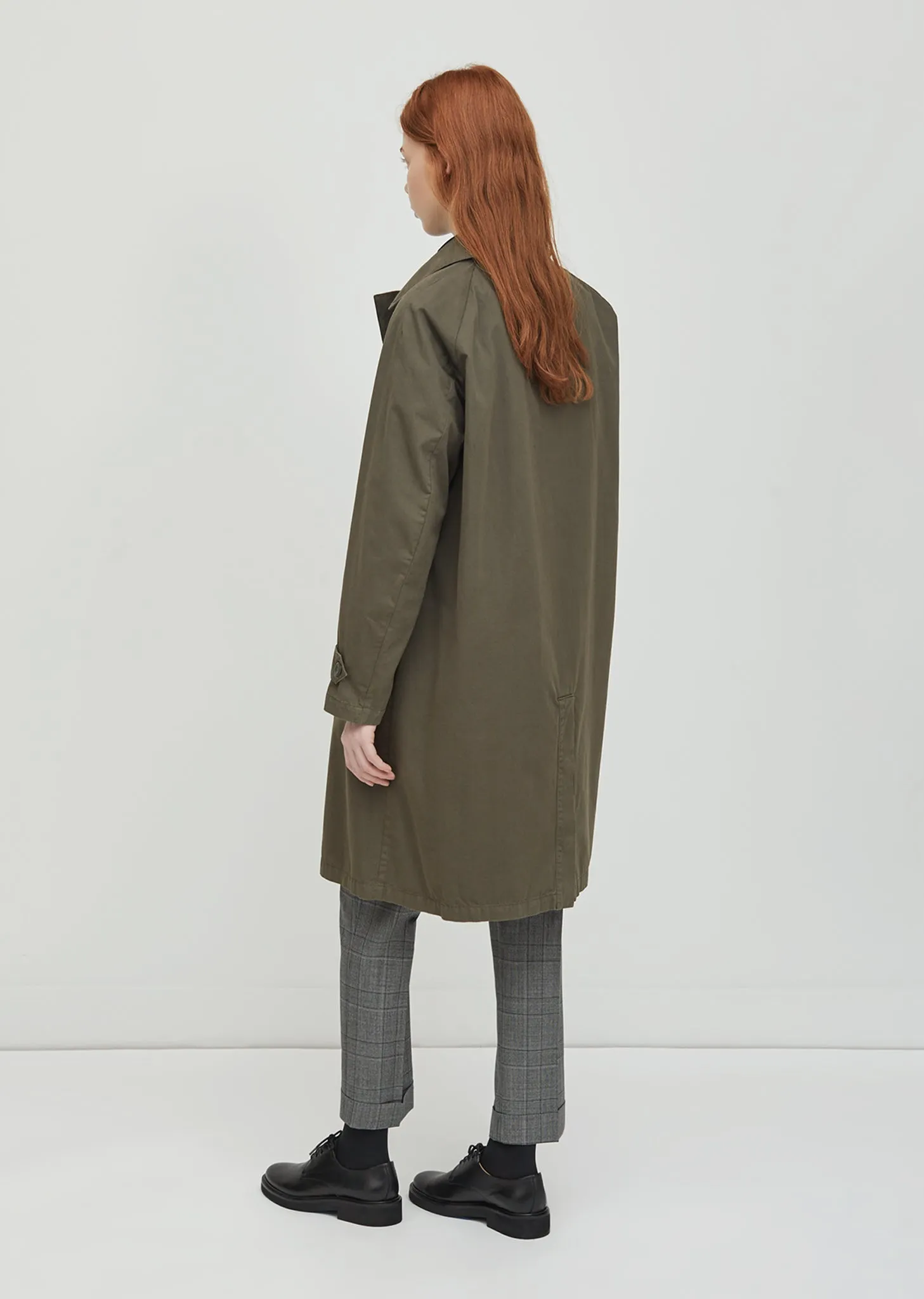 Cotton Drill Trench Coat