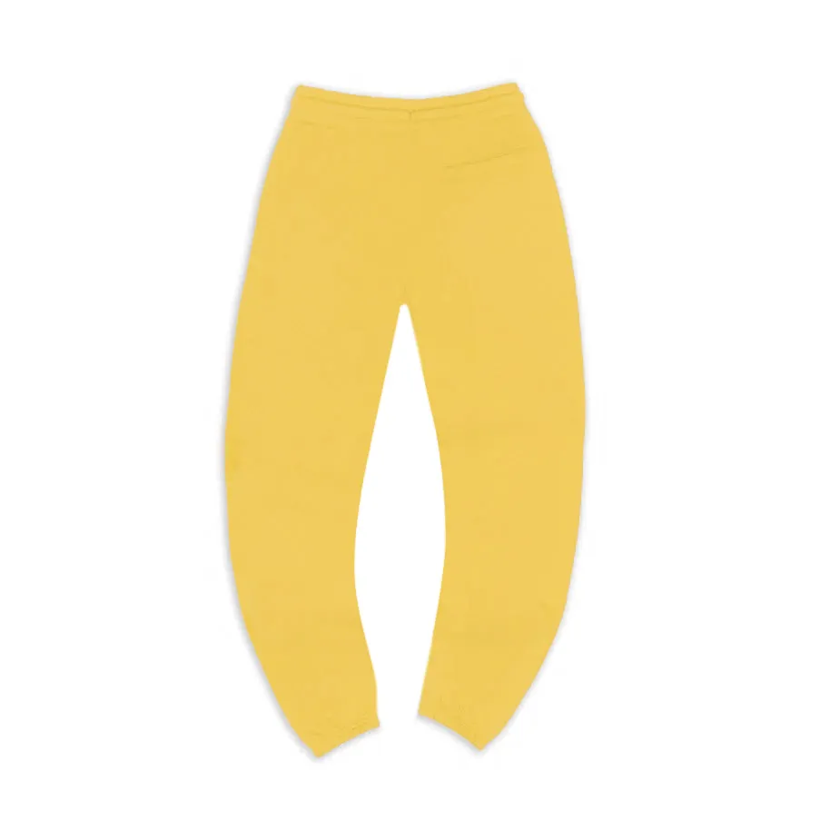 Cozy Season Cuffed Sweatpants - Mustard