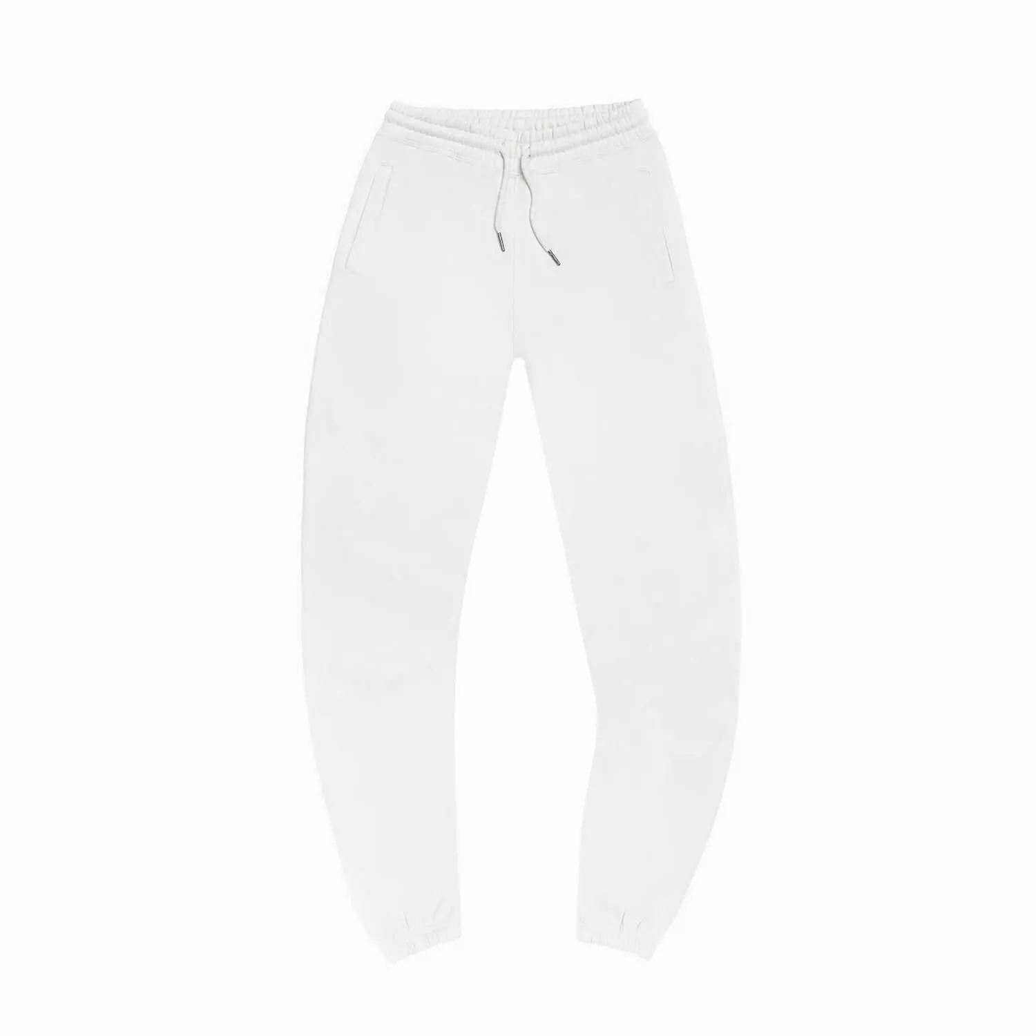 Cozy Season Cuffed Sweatpants - White