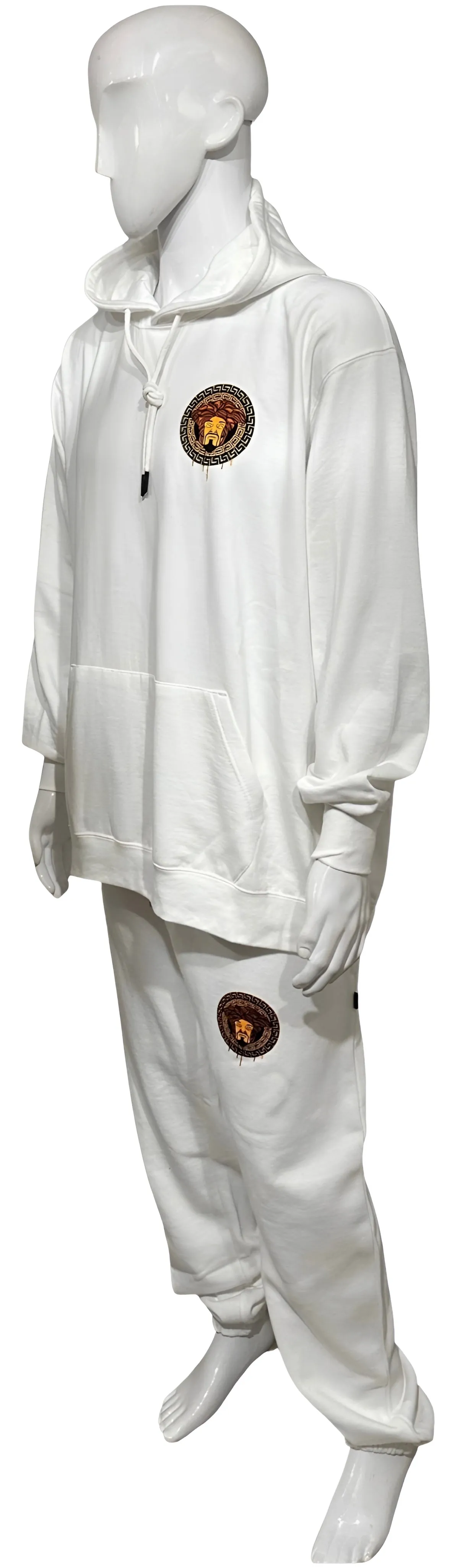 ^CROOKS & CASTLES^ (WHITE) ~SNOOP DOGG~ JOGGER SWEATSUITS FOR MEN