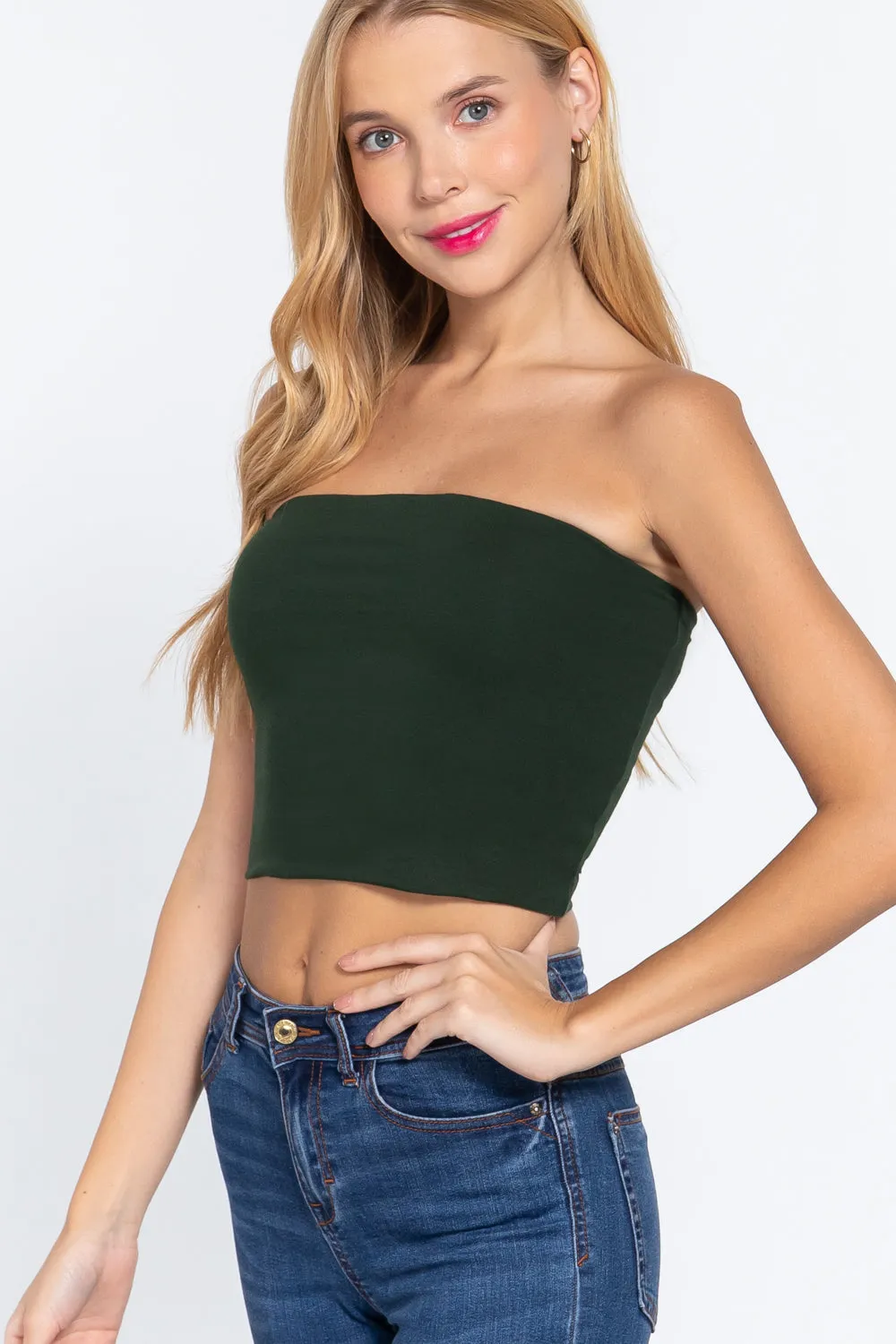 CROP TUBE TOP