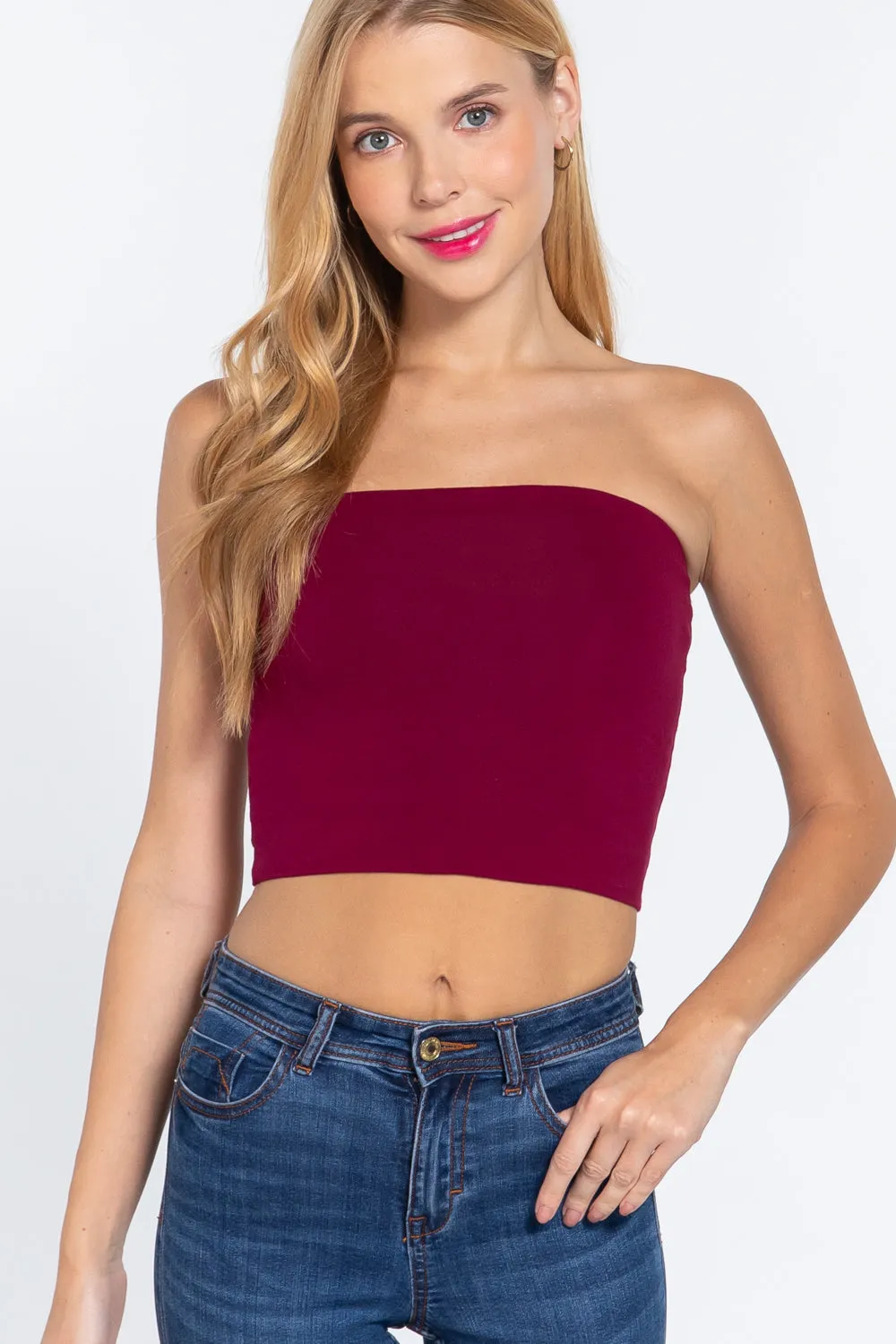 CROP TUBE TOP