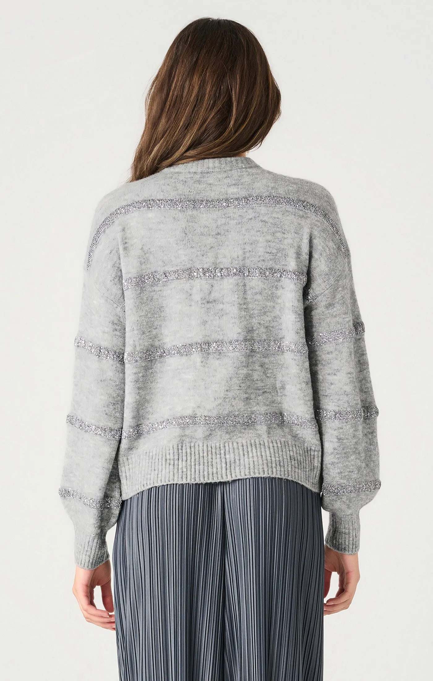 Dakota Sequin Stripe Sweater