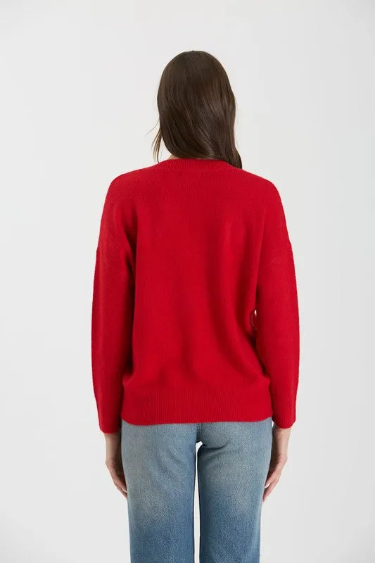 Dori Drop Shoulder Sweater