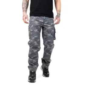 DuraDrive Ash Grey/Camouflage CONCRETE Ripstop Cargo Work Pant